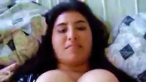 Handjob Cum On Her Tits And Face
